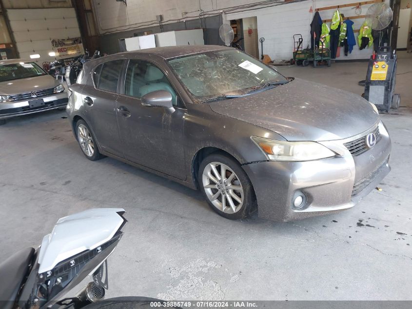 JTHKD5BH5C2107341 | 2012 LEXUS CT 200H