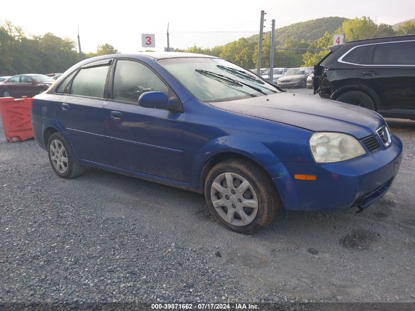 KL5JD56Z45K105654 | 2005 SUZUKI FORENZA