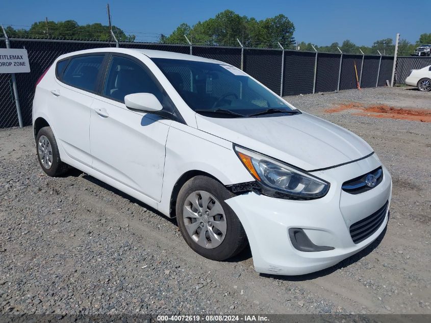 KMHCT5AE8HU335227 | 2017 HYUNDAI ACCENT