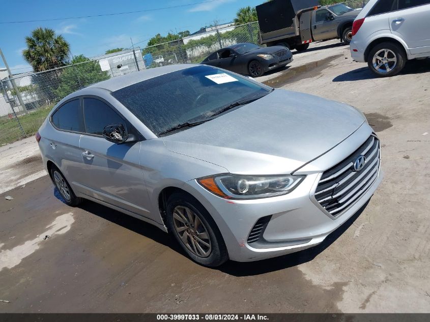 KMHD74LF2HU109449 | 2017 HYUNDAI ELANTRA