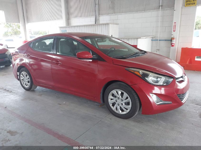 KMHDH4AE1FU310506 | 2015 HYUNDAI ELANTRA