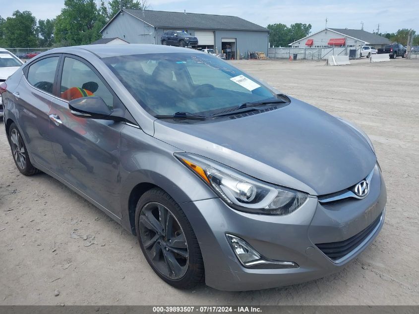 KMHDH4AEXFU394051 | 2015 HYUNDAI ELANTRA