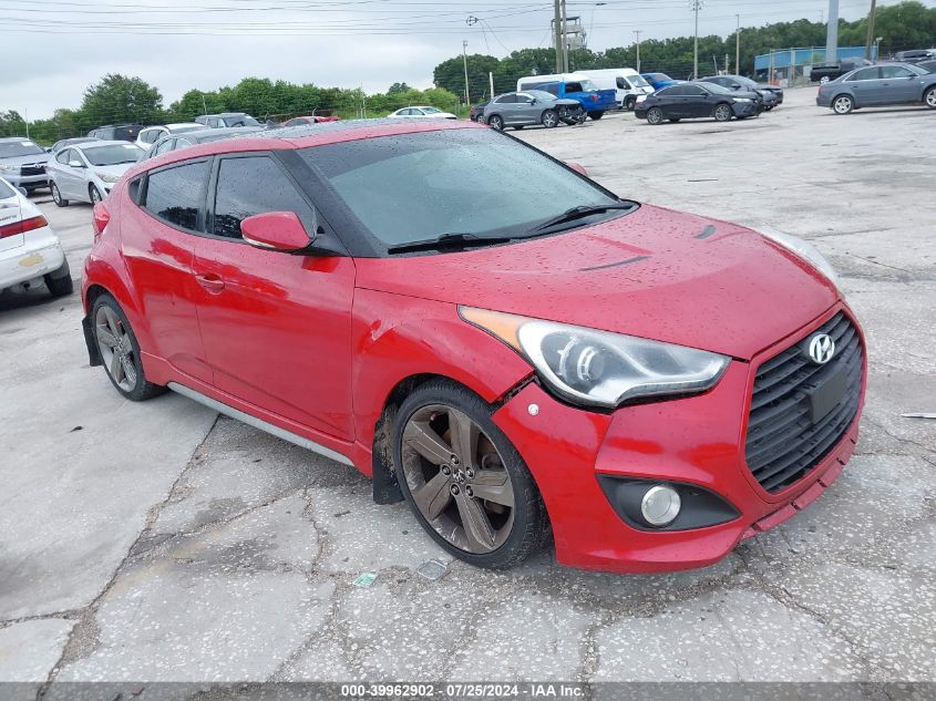 KMHTC6AEXDU107634 | 2013 HYUNDAI VELOSTER