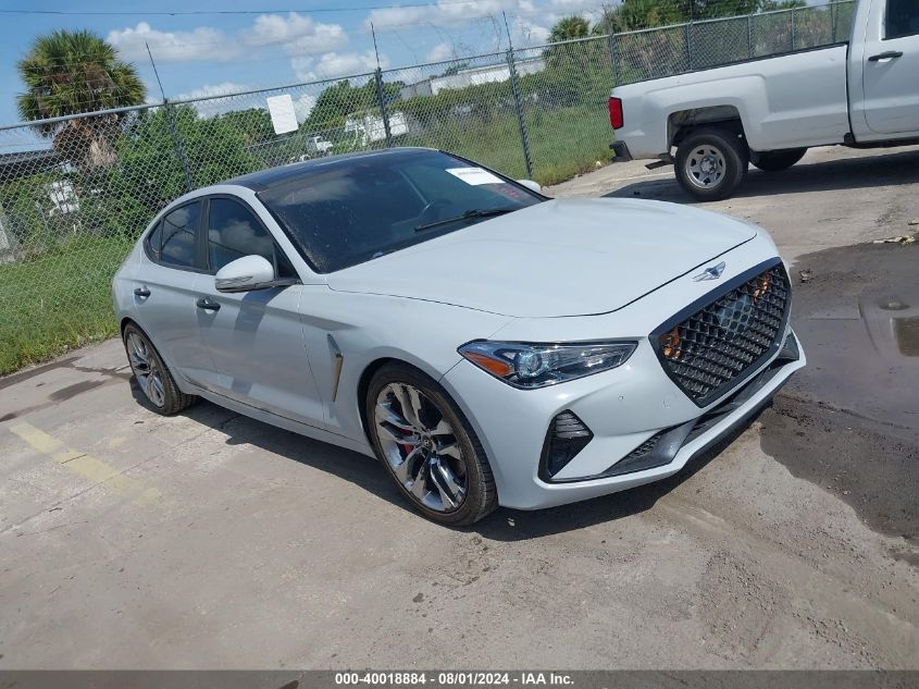 KMTG34LE6KU027334 | 2019 GENESIS G70