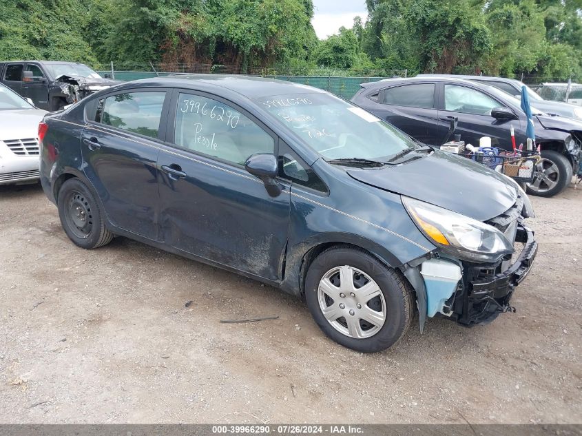 KNADN4A3XD6186617 | 2013 KIA RIO