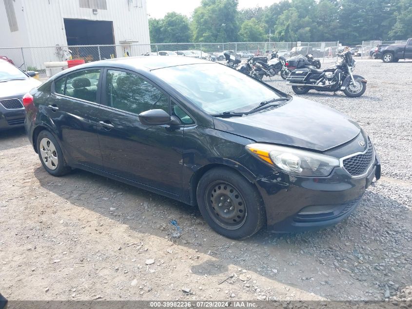 KNAFK4A68F5398601 | 2015 KIA FORTE