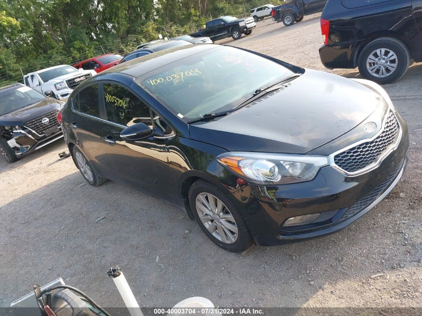 KNAFX4A84E5157507 | 2014 KIA FORTE