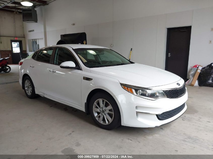 KNAGT4L33G5073909 | 2016 KIA OPTIMA