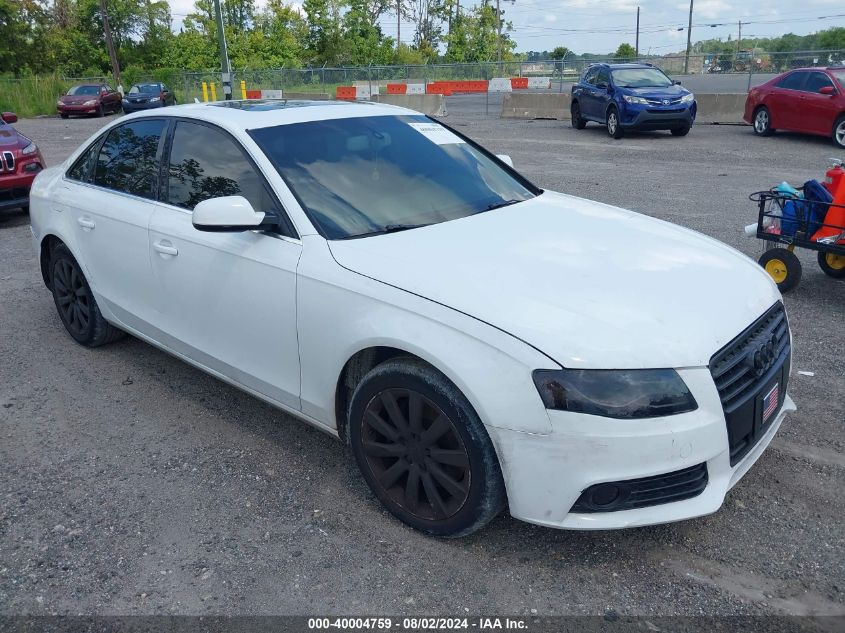 WAUEFAFL6BN020154 | 2011 AUDI A4