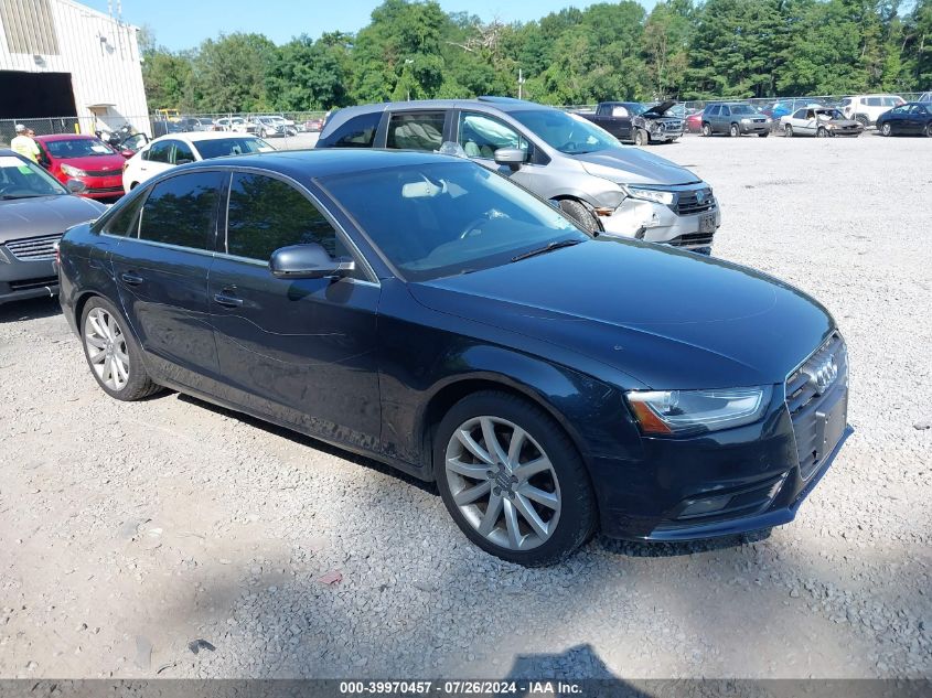 WAUFFAFL7DN007808 | 2013 AUDI A4