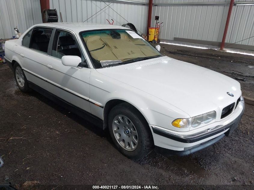 WBAGH8345YDP11893 | 2000 BMW 740IL