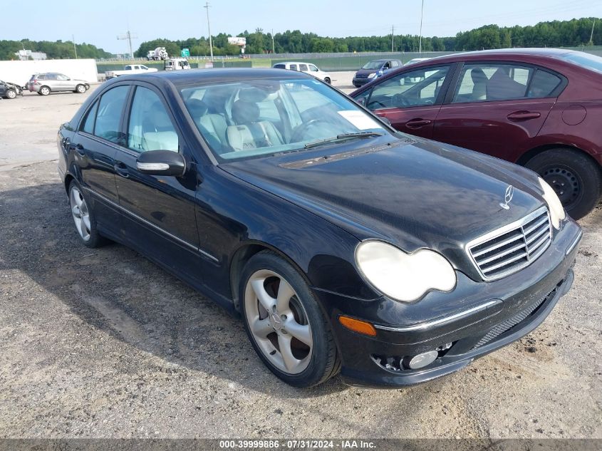 WDBRF40JX5F656036 | 2005 MERCEDES-BENZ C 230