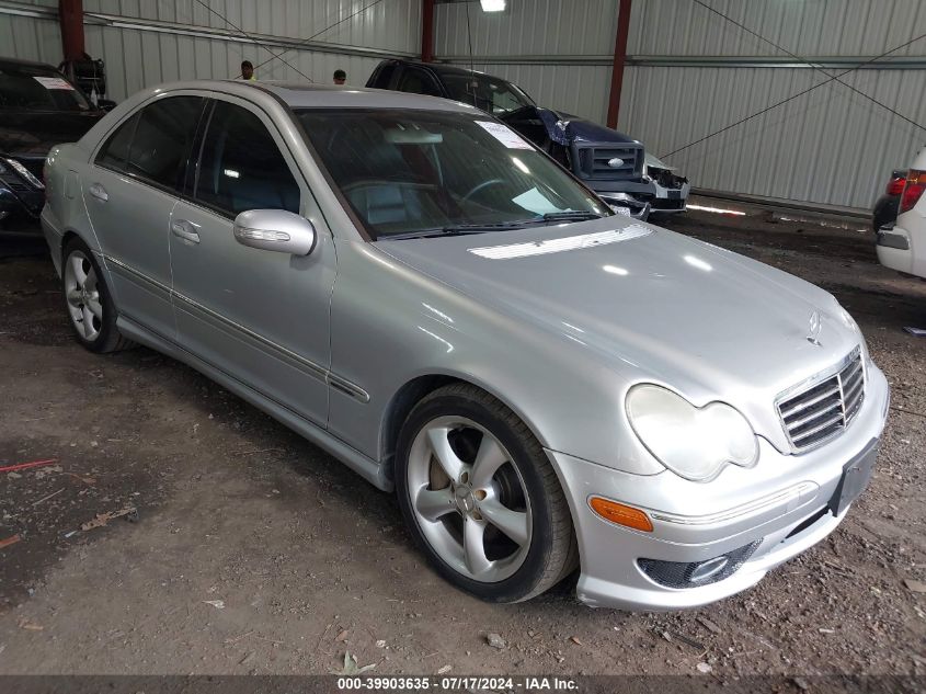 WDBRF52H76E021931 | 2006 MERCEDES-BENZ C 230