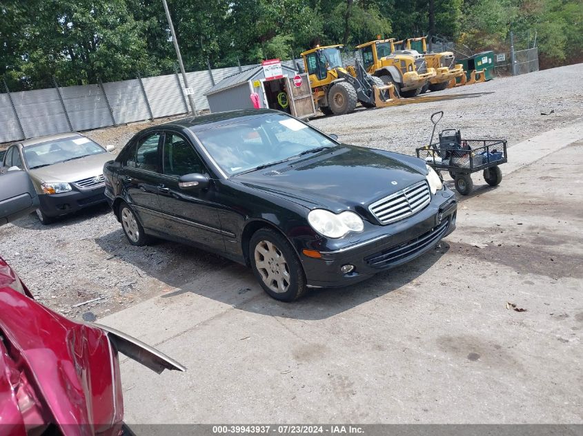 WDBRF84J75F568384 | 2005 MERCEDES-BENZ C 320