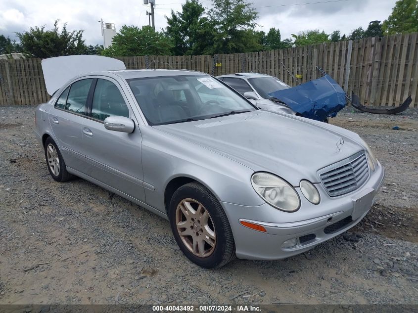 WDBUF65J83A142274 | 2003 MERCEDES-BENZ E 320