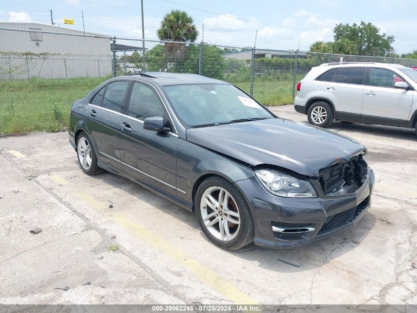 WDDGF4HB8DR244660 | 2013 MERCEDES-BENZ C 250