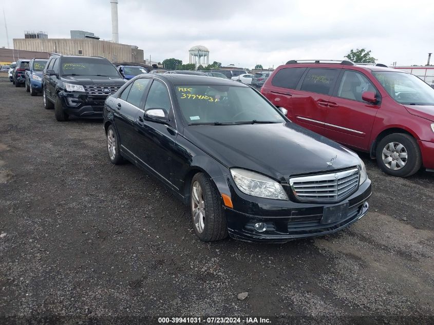 WDDGF81X79R031932 | 2009 MERCEDES-BENZ C 300