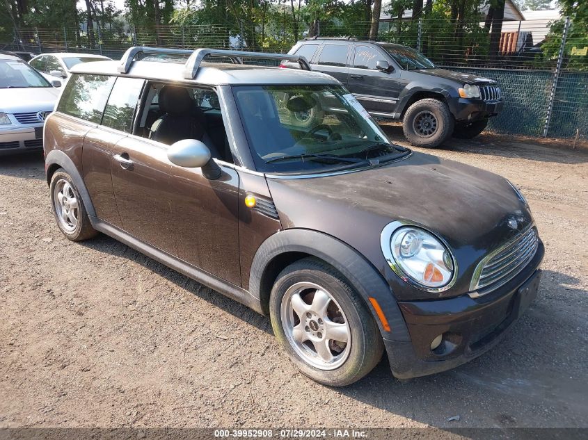 WMWML33588TJ47191 | 2008 MINI COOPER CLUBMAN