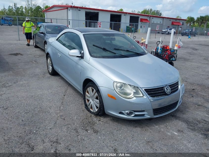 WVWBA71F07V005407 | 2007 VOLKSWAGEN EOS