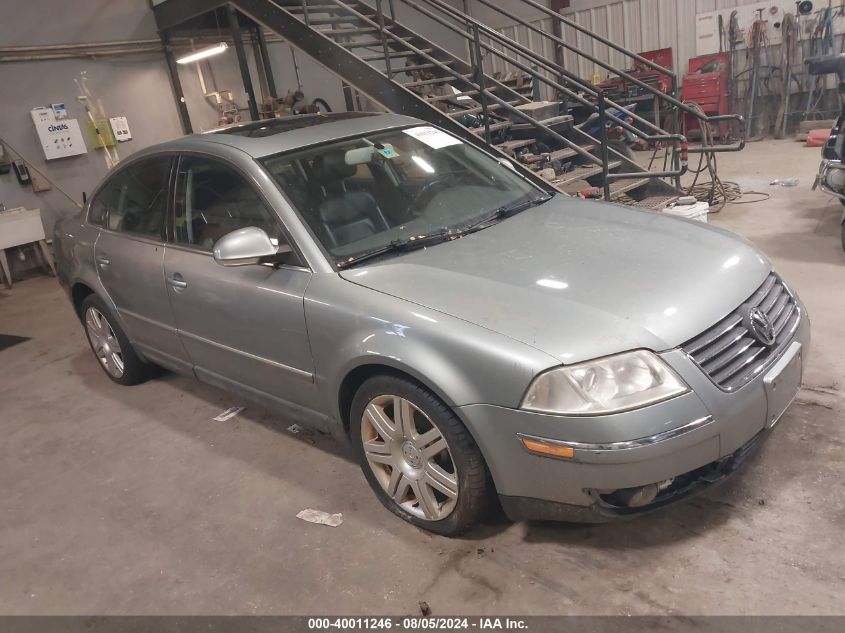 WVWTU63B35E057465 | 2005 VOLKSWAGEN PASSAT