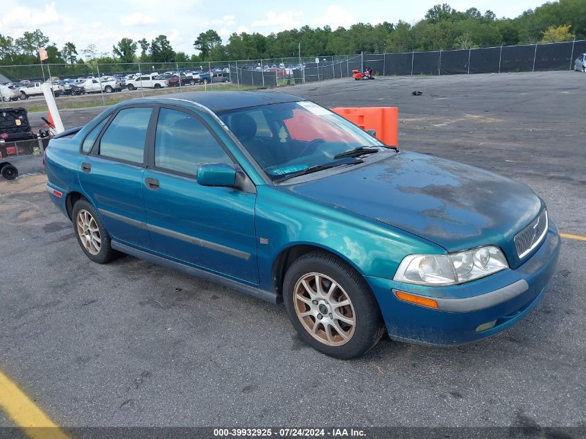 YV1VS29531F639458 | 2001 VOLVO S40