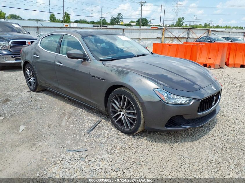 ZAM57XSA8H1223856 | 2017 MASERATI GHIBLI