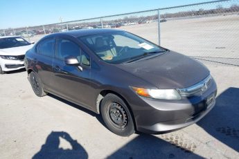 19XFB2F51CE317607 | 2012 HONDA CIVIC