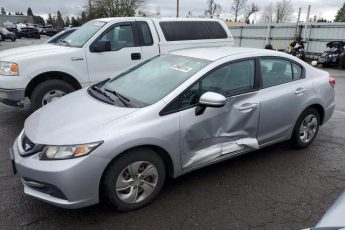 19XFB2F55EE222776 | 2014 HONDA CIVIC LX