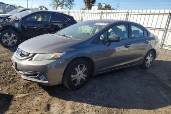 19XFB4F39EE201049 | 2014 HONDA CIVIC HYBR