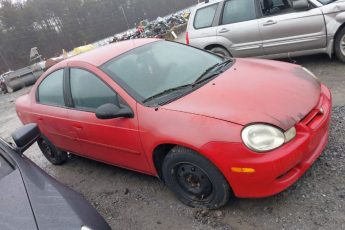 1B3ES26C12D512649 | 2002 DODGE NEON