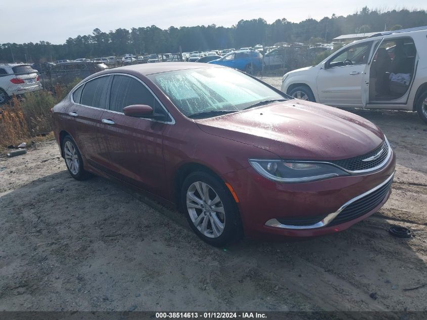 1C3CCCAB0FN632518 | 2015 CHRYSLER 200