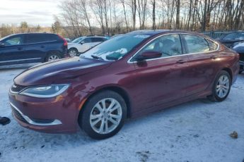 1C3CCCAB1GN152943 | 2016 CHRYSLER 200 LIMITE