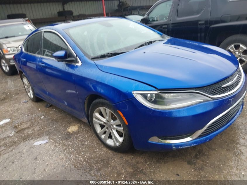 1C3CCCAB2FN707588 | 2015 CHRYSLER 200