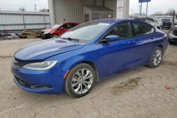 1C3CCCBBXFN663970 | 2015 CHRYSLER 200 S