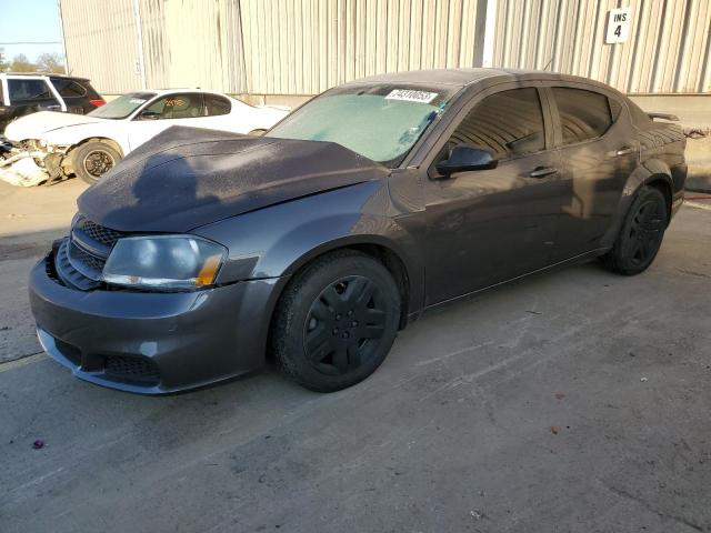 1C3CDZAG4EN222444 | 2014 DODGE AVENGER SE