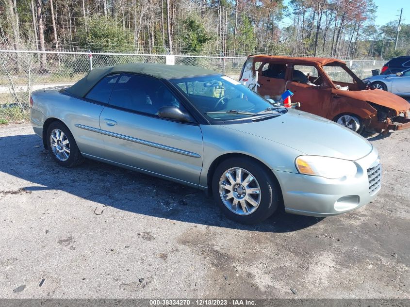 1C3EL65R64N127260 | 2004 CHRYSLER SEBRING