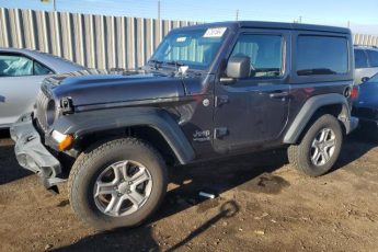 1C4GJXAN2MW598464 | 2021 JEEP WRANGLER S