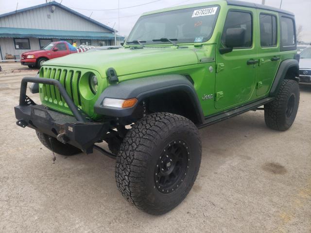 1C4HJXDG4KW505636 | 2019 JEEP WRANGLER U