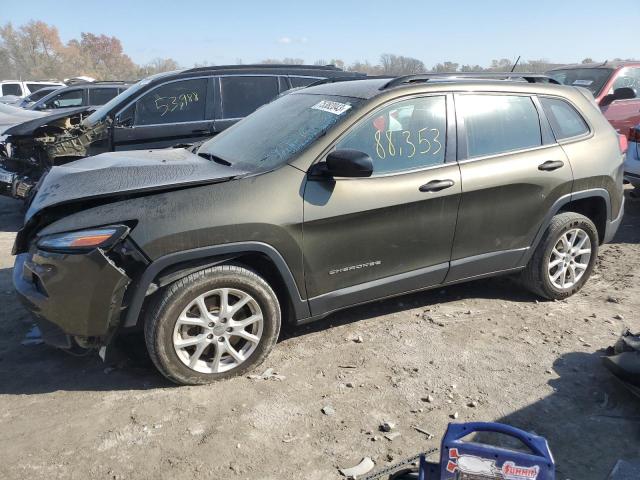 1C4PJLAB9FW706578 | 2015 JEEP CHEROKEE S