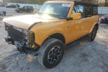 1FMDE5BH2NLA99912 | 2022 FORD BRONCO BAS