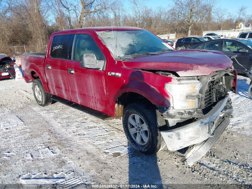 1FTEW1EF0GKF77956 | 2016 FORD F-150