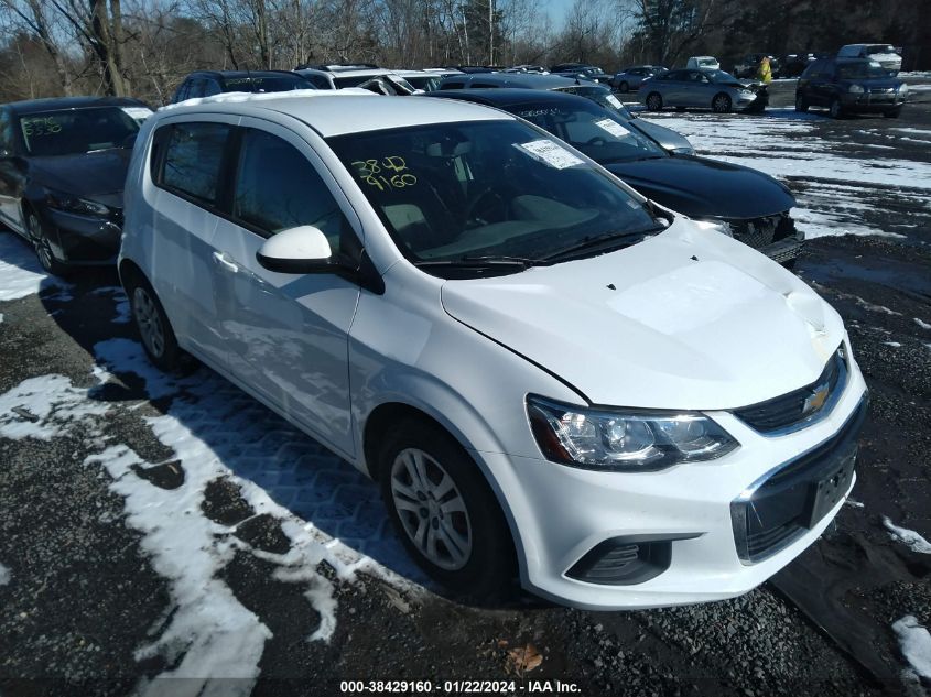 1G1JG6SH5J4113340 | 2018 CHEVROLET SONIC