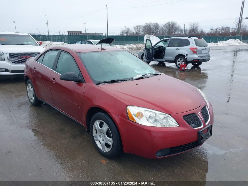 1G2ZF57B784137682 | 2008 PONTIAC G6