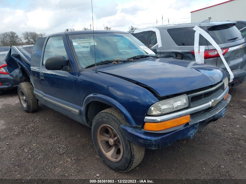 1GCCS19W318175902 | 2001 CHEVROLET S-10