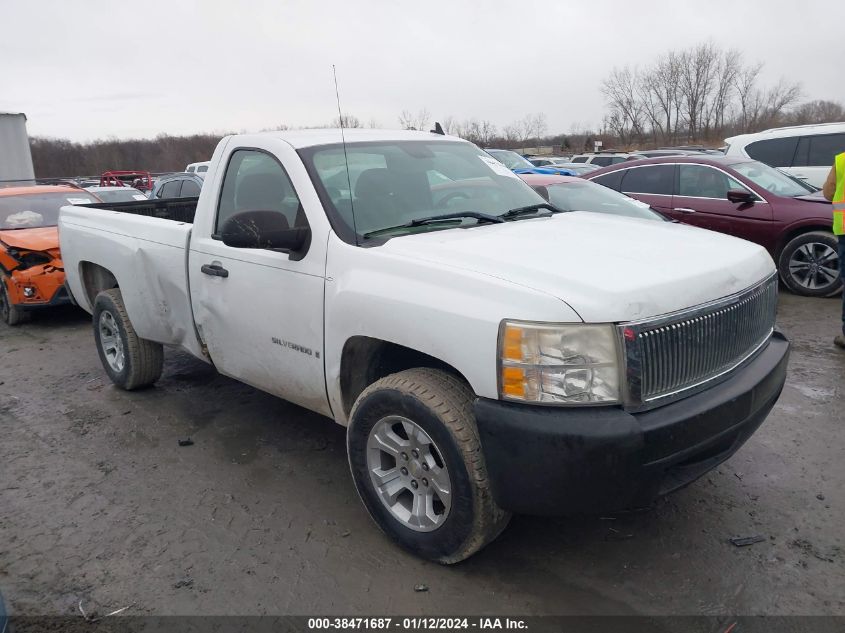 1GCEC14XX7Z647747 | 2007 CHEVROLET SILVERADO 1500