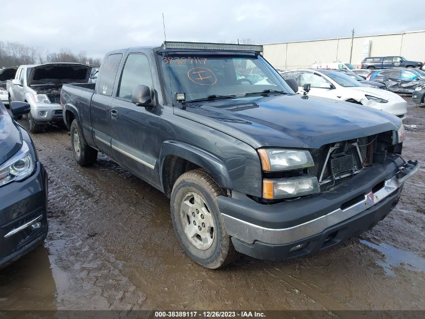 1GCEK19B55E166843 | 2005 CHEVROLET SILVERADO 1500