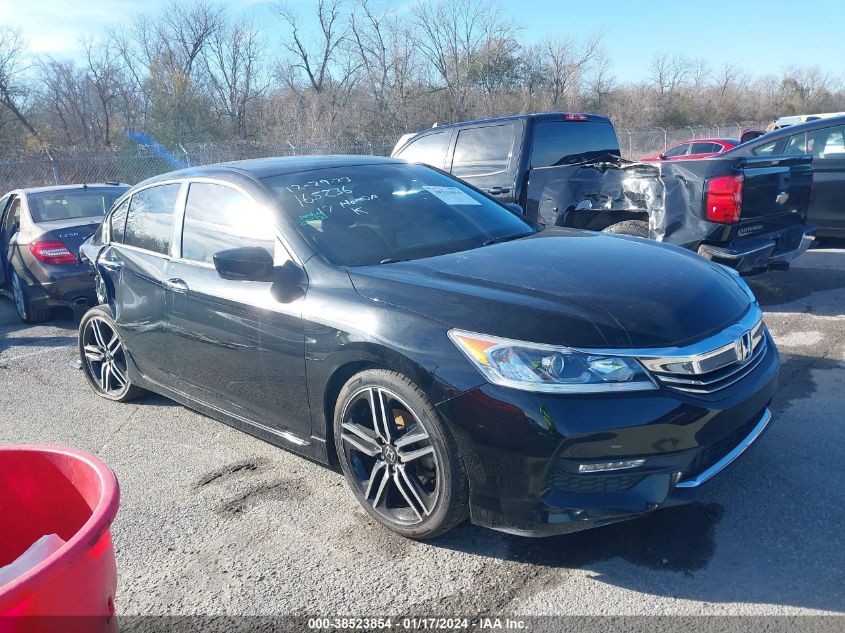 1HGCR2F56HA165236 | 2017 HONDA ACCORD