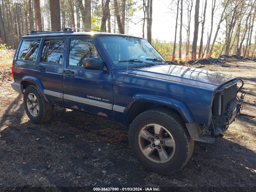 1J4FF48SX1L612836 | 2001 JEEP CHEROKEE