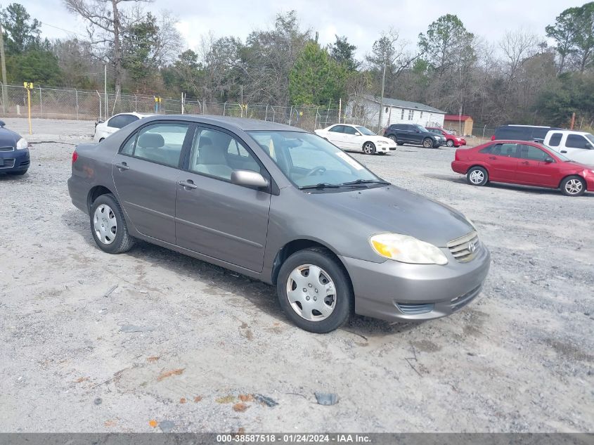 1NXBR32E64Z311659 | 2004 TOYOTA COROLLA