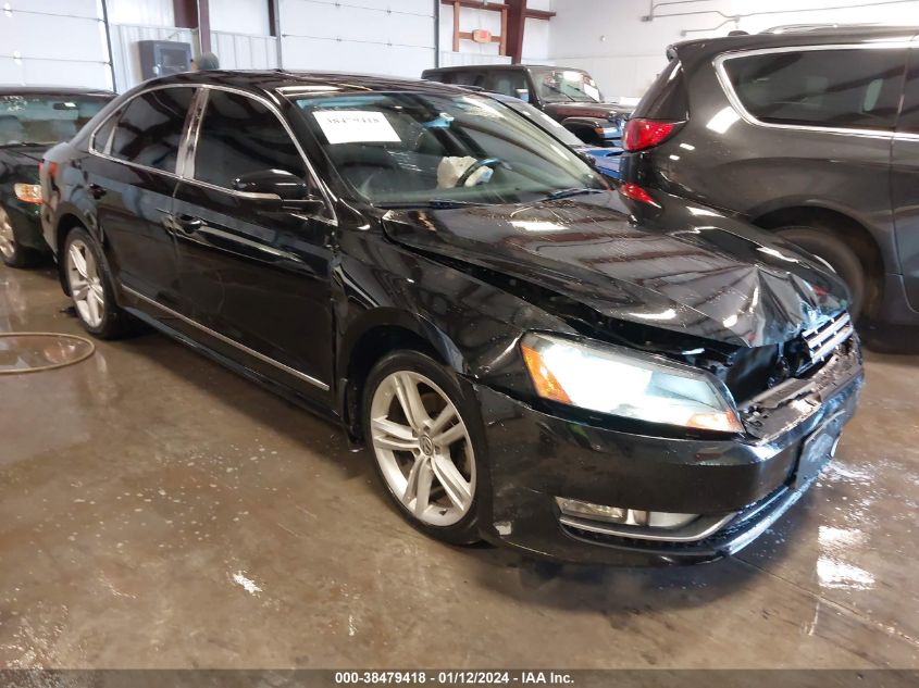 1VWBN7A37DC145582 | 2013 VOLKSWAGEN PASSAT